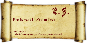 Madarasi Zelmira névjegykártya